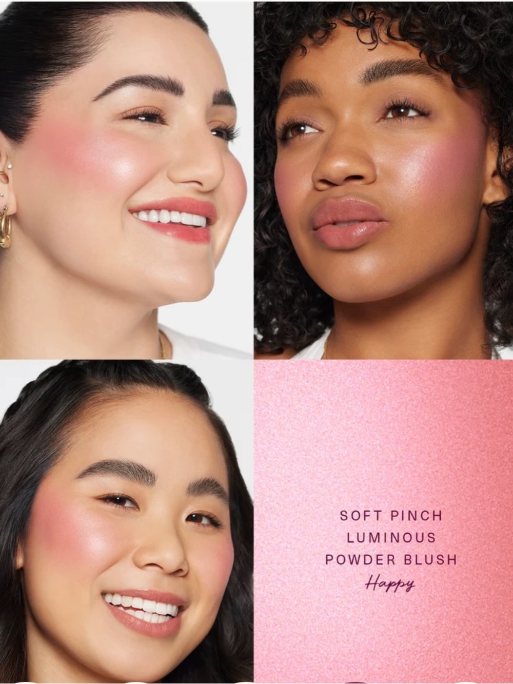 🩷 Rare Beauty Soft Pinch Luminous Powder Blush - Happy - Picture 4 of 7